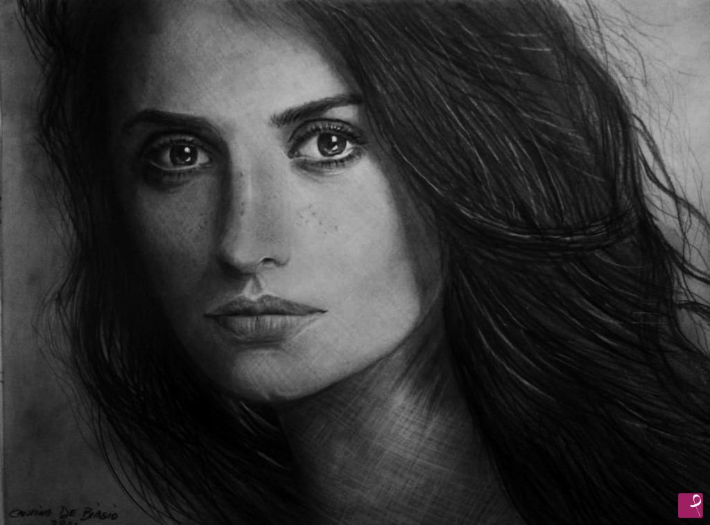 quadri in vendita online - ritratto    Penelope Cruz