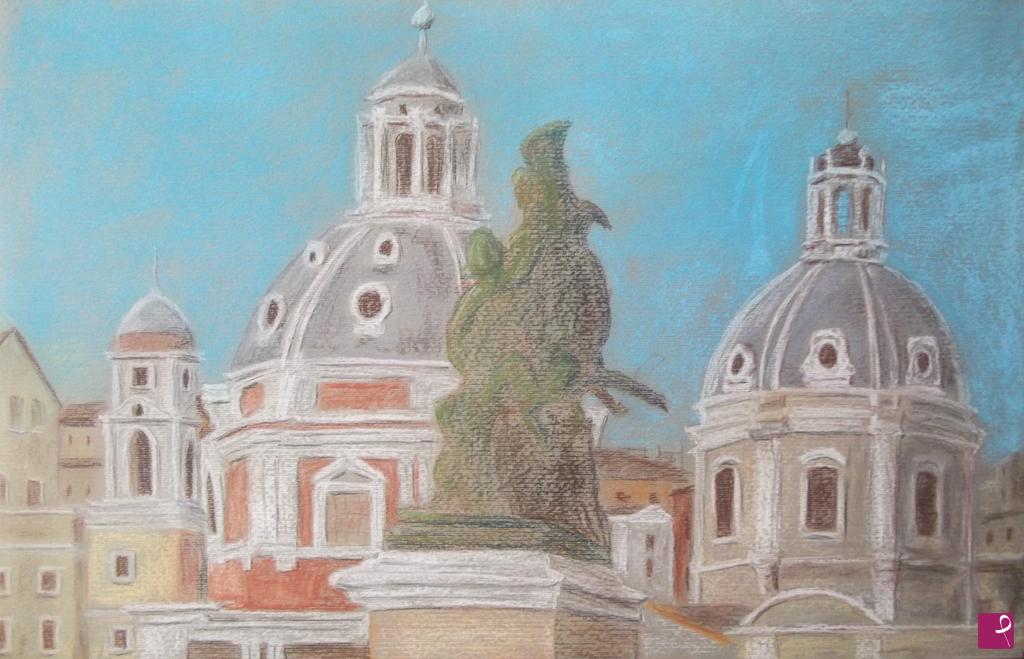 quadri in vendita online - Roma - Cupole