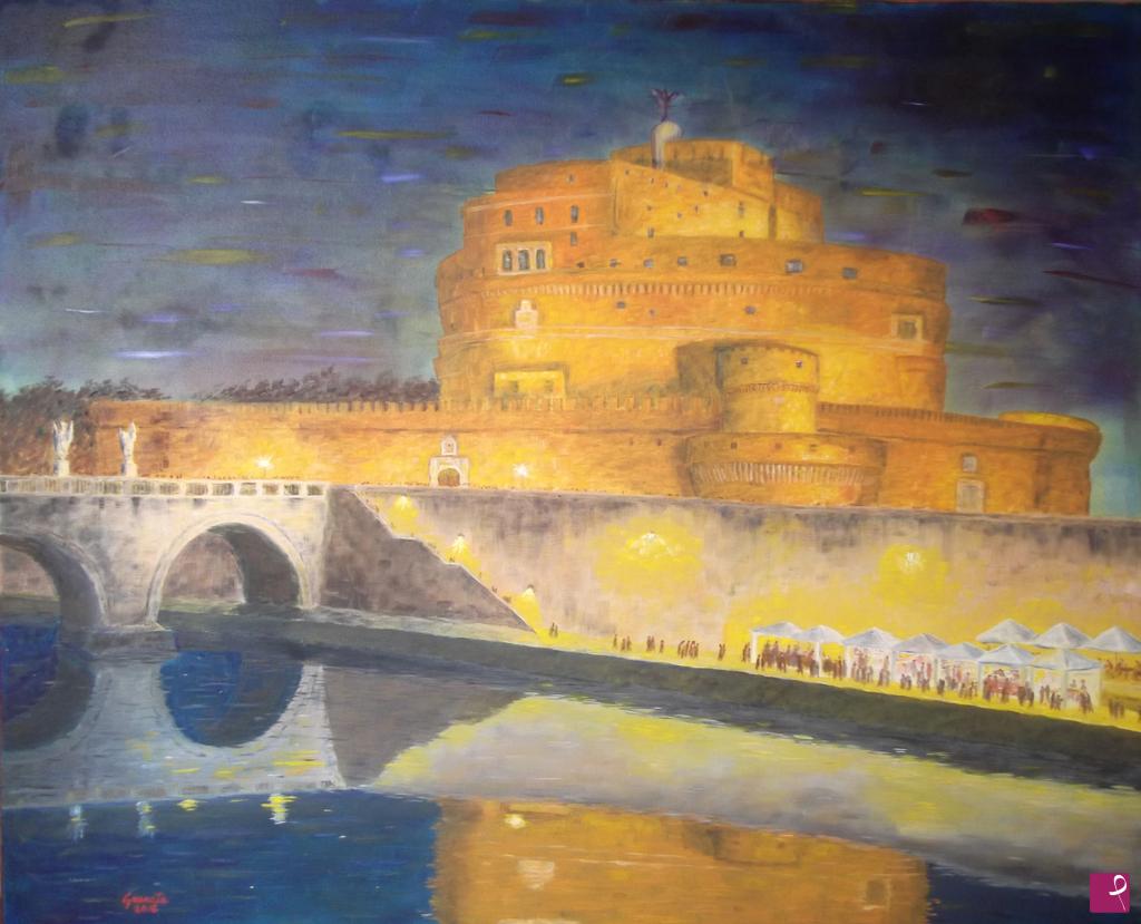 quadri in vendita online - Roma Castel Sant' Angelo