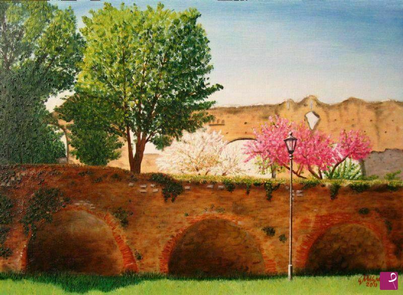 quadri in vendita online - Roma Terme di Caracalla