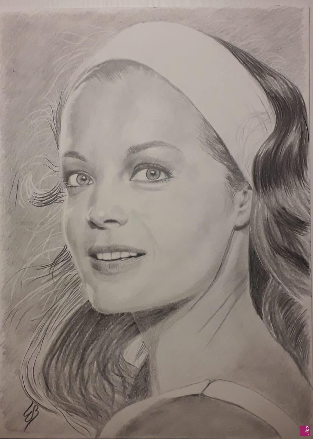 quadri in vendita online - Romy Schneider