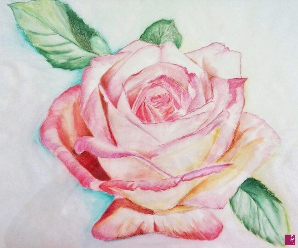 quadri in vendita online - Rosa