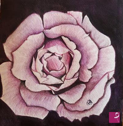 quadri in vendita online - Rosa