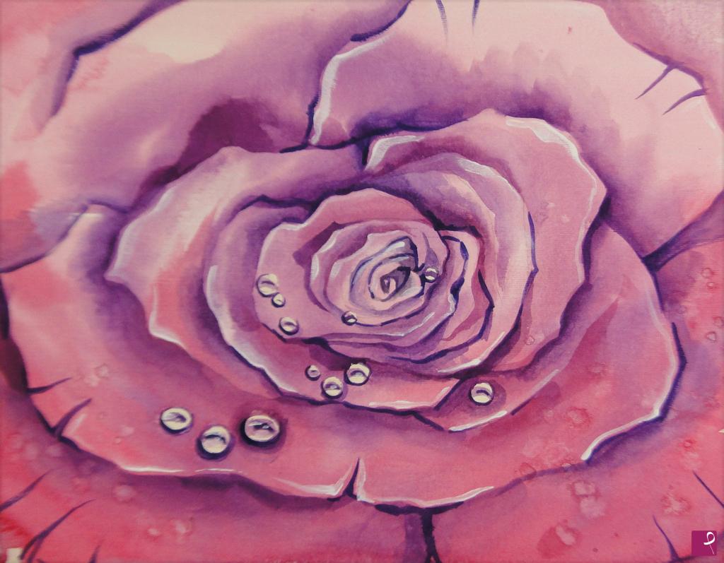 quadri in vendita online - rosa