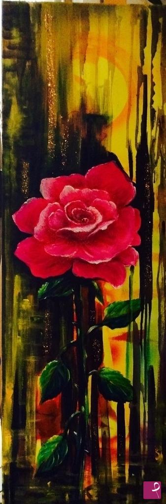 quadri in vendita online - Rosa
