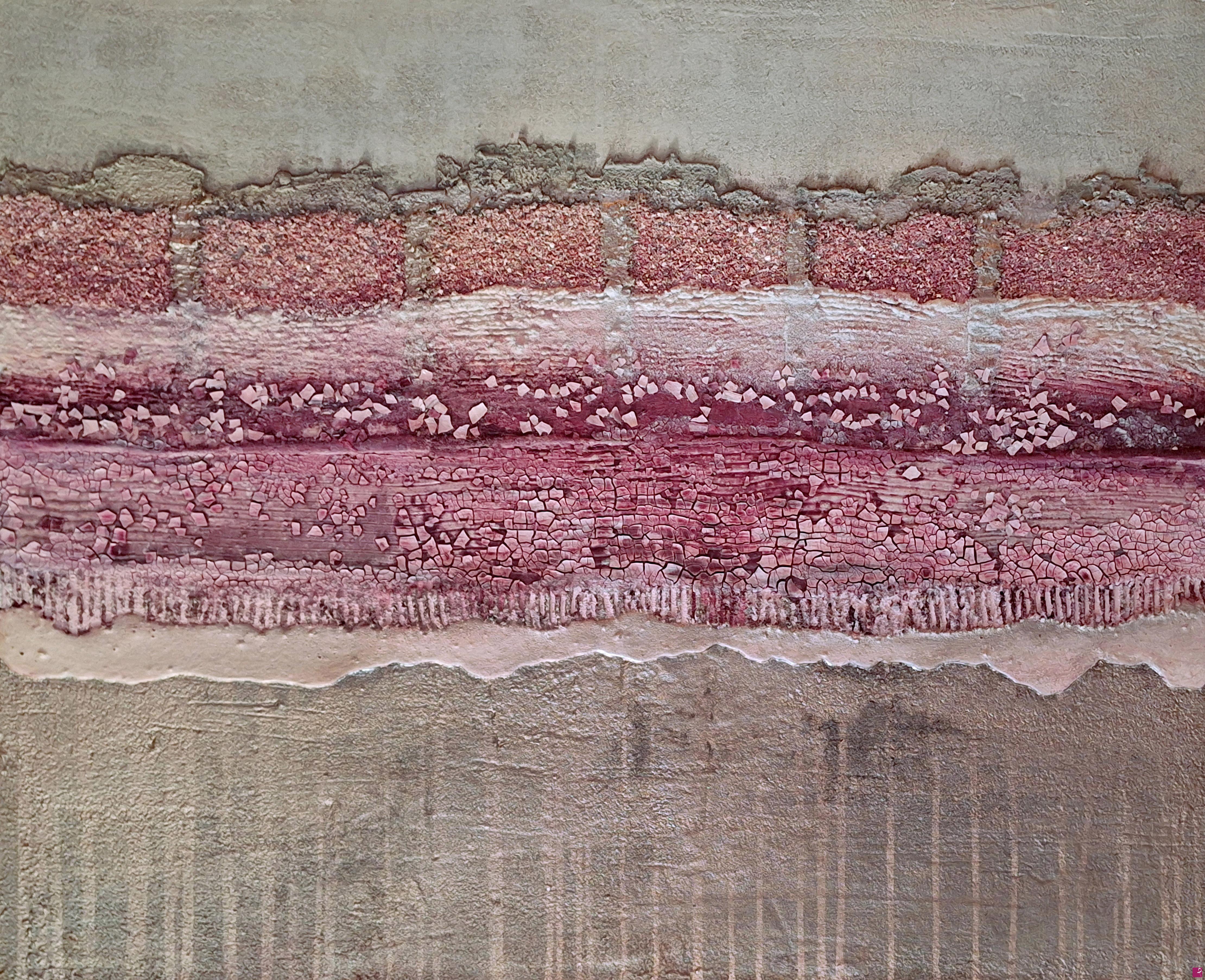 quadri in vendita online - Rosa minerale