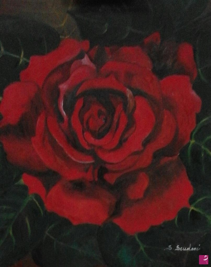 quadri in vendita online - ROSA ROSSA