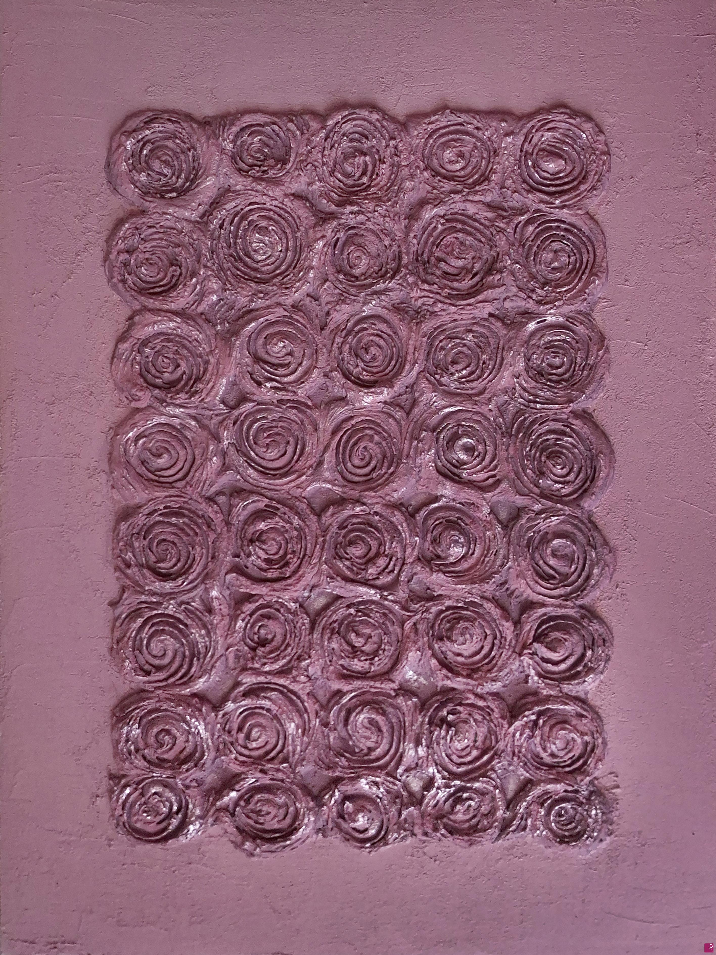 quadri in vendita online - Rose  - Polvere di luce