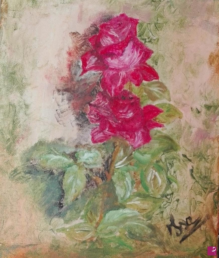 quadri in vendita online - Rose