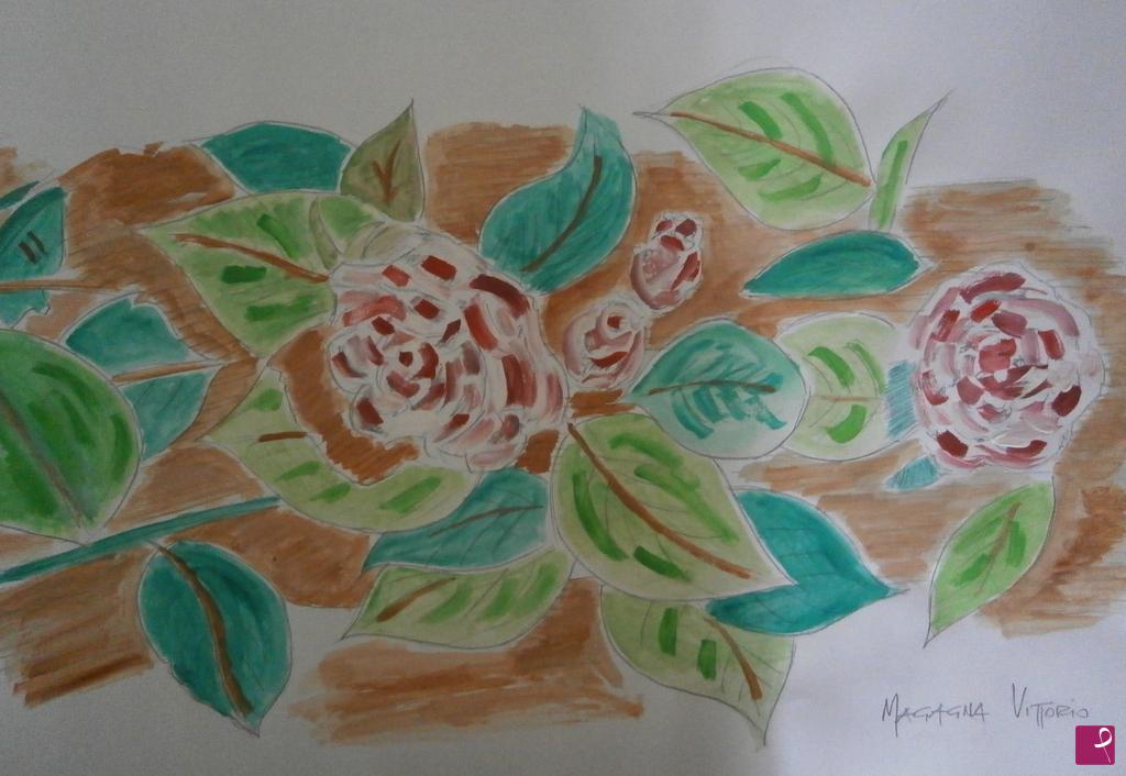 quadri in vendita online - Rose