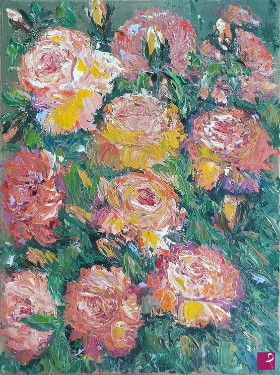 quadri in vendita online - Rose