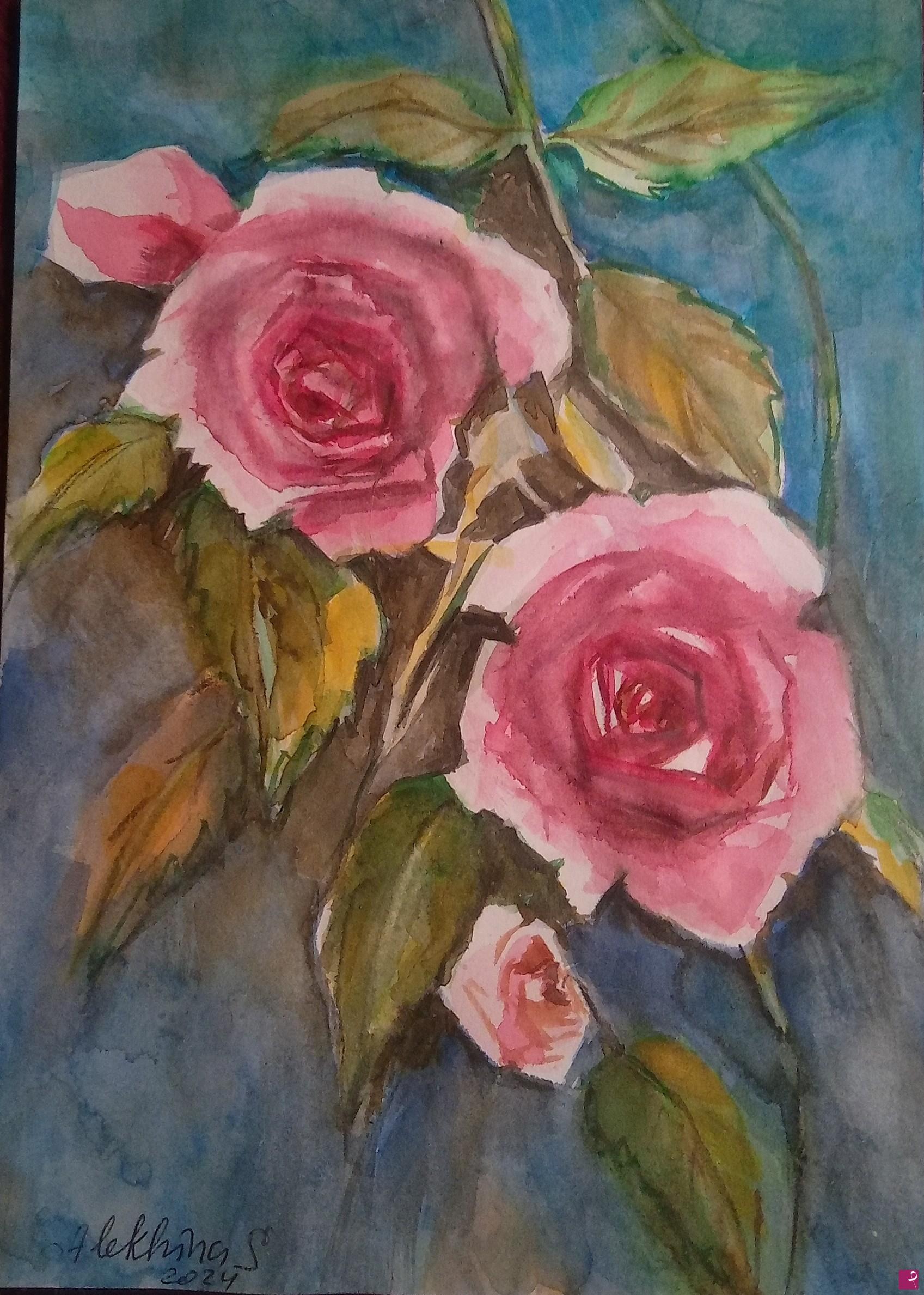 quadri in vendita online - Rose