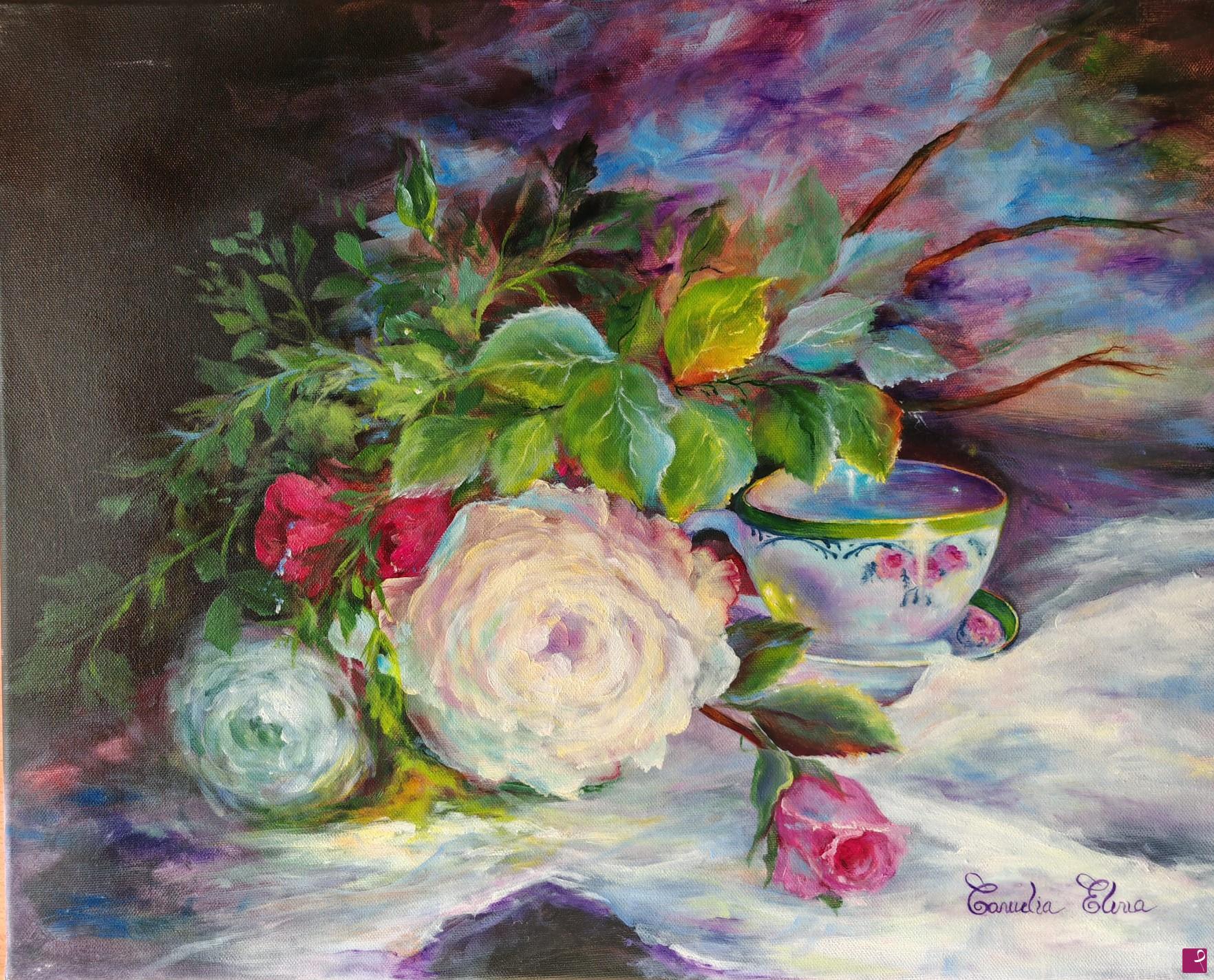 quadri in vendita online - rose 
