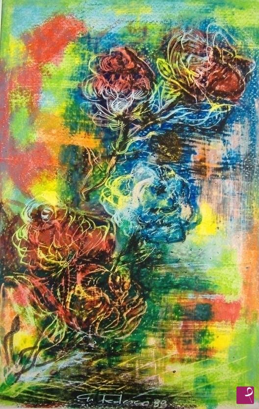quadri in vendita online - "ROSE".