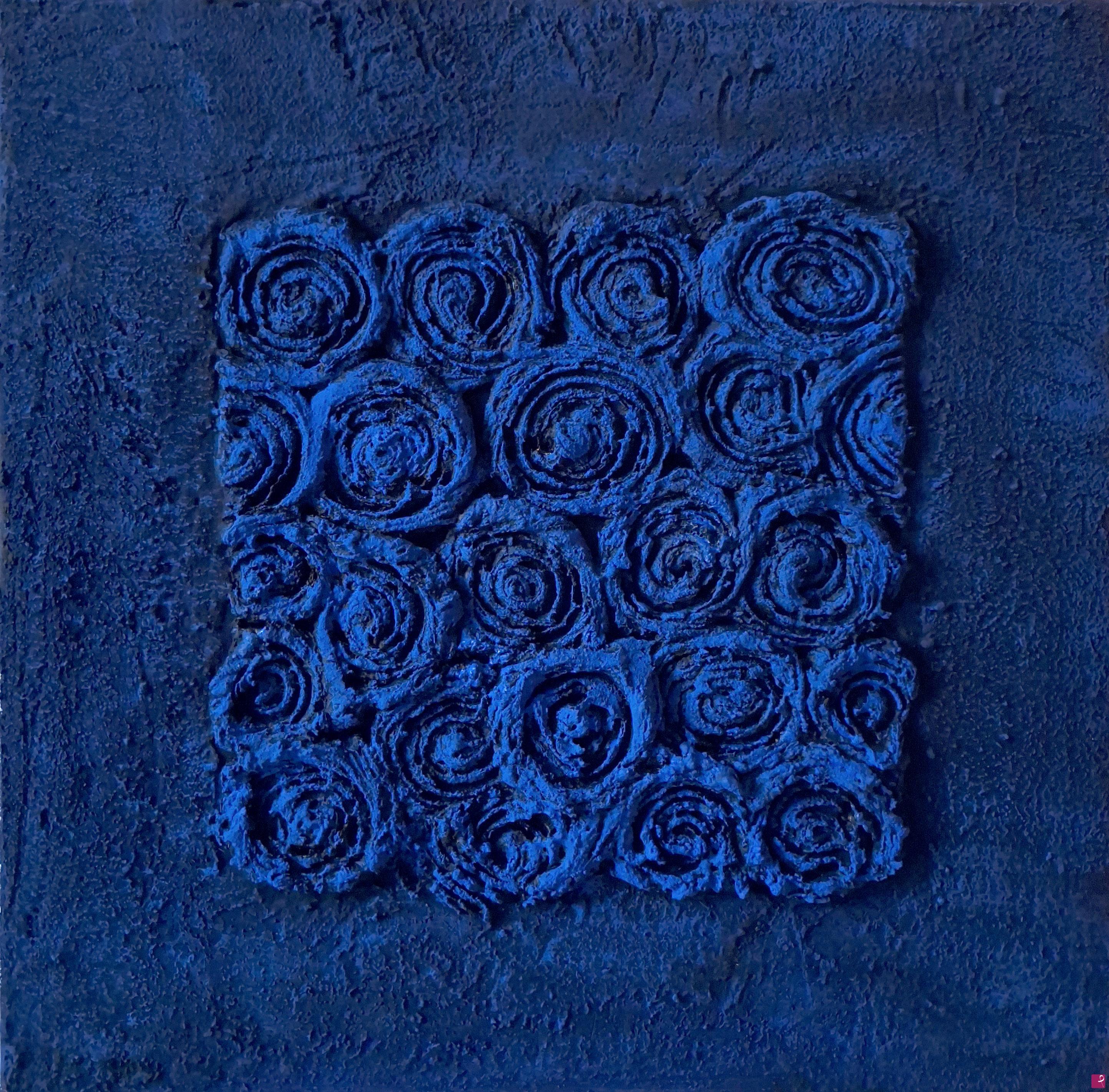 quadri in vendita online - Rose-blue