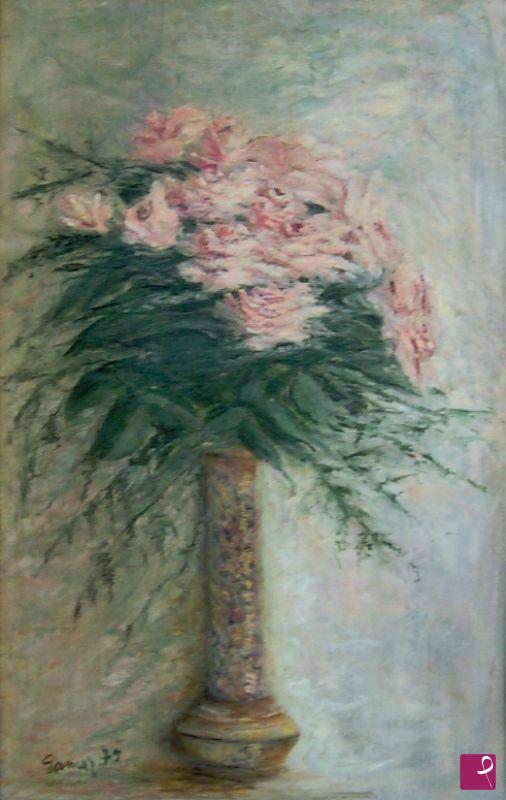 quadri in vendita online - Rose rosa