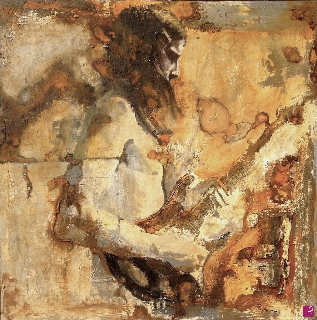 quadri in vendita online - Rust (David Gilmour, live at Pompeii)