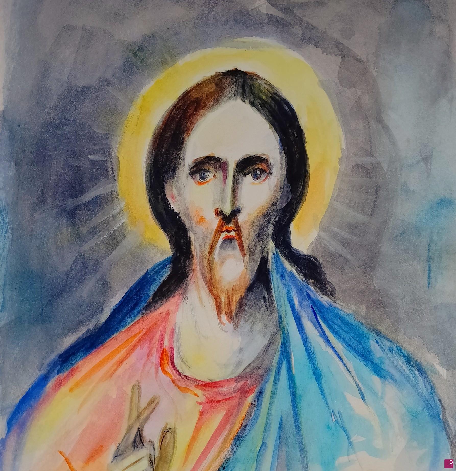 quadri in vendita online - Salvator Mundi da El Greco