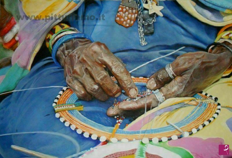 quadri in vendita online - Samburu