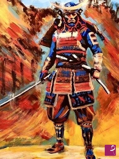 quadri in vendita online - Samurai