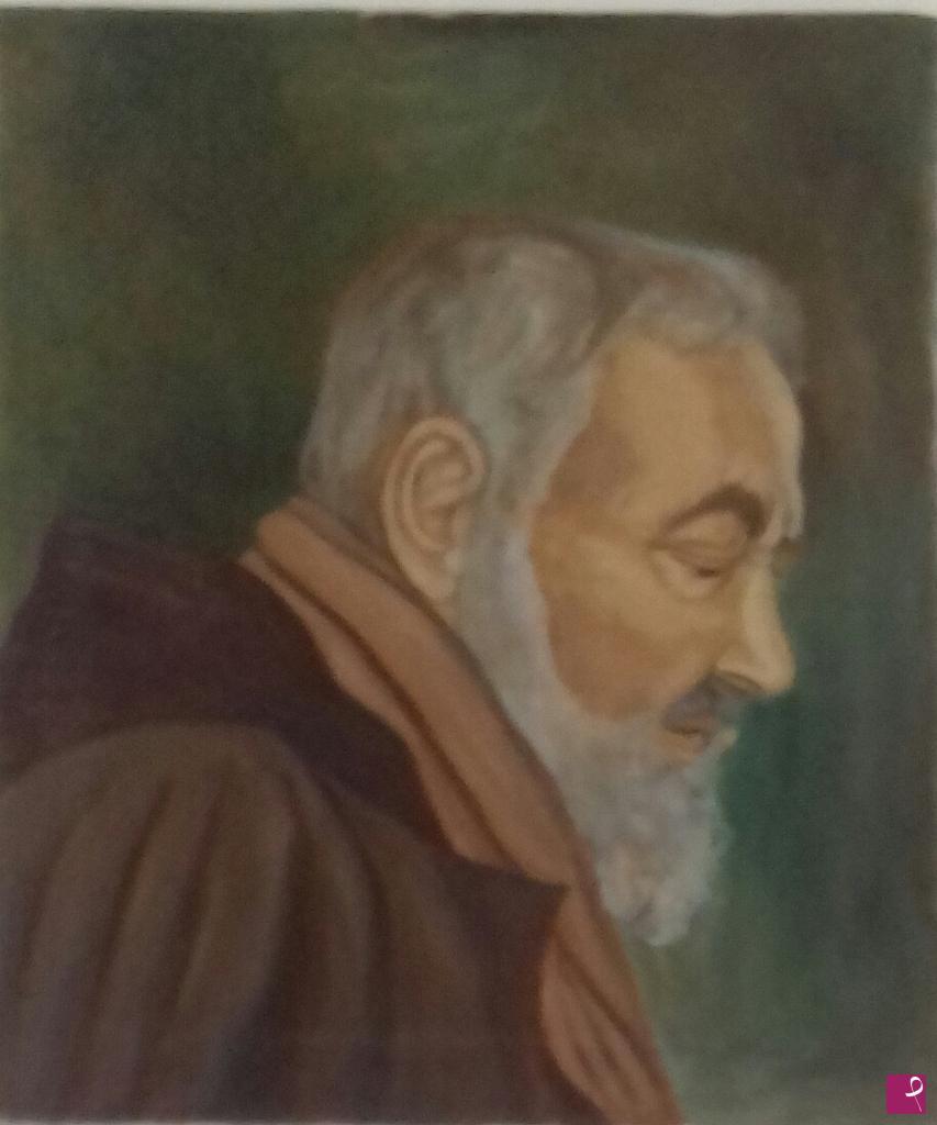 quadri in vendita online - San pio da Pietrelcina 