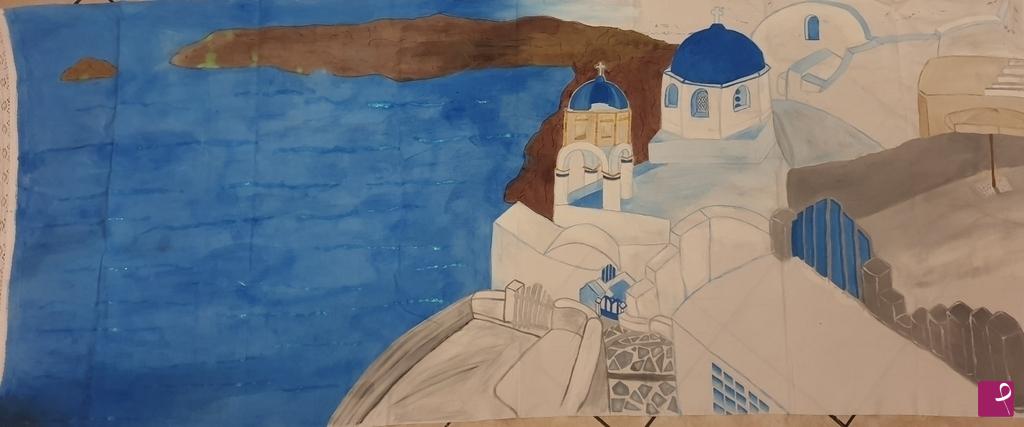 quadri in vendita online - Santorini