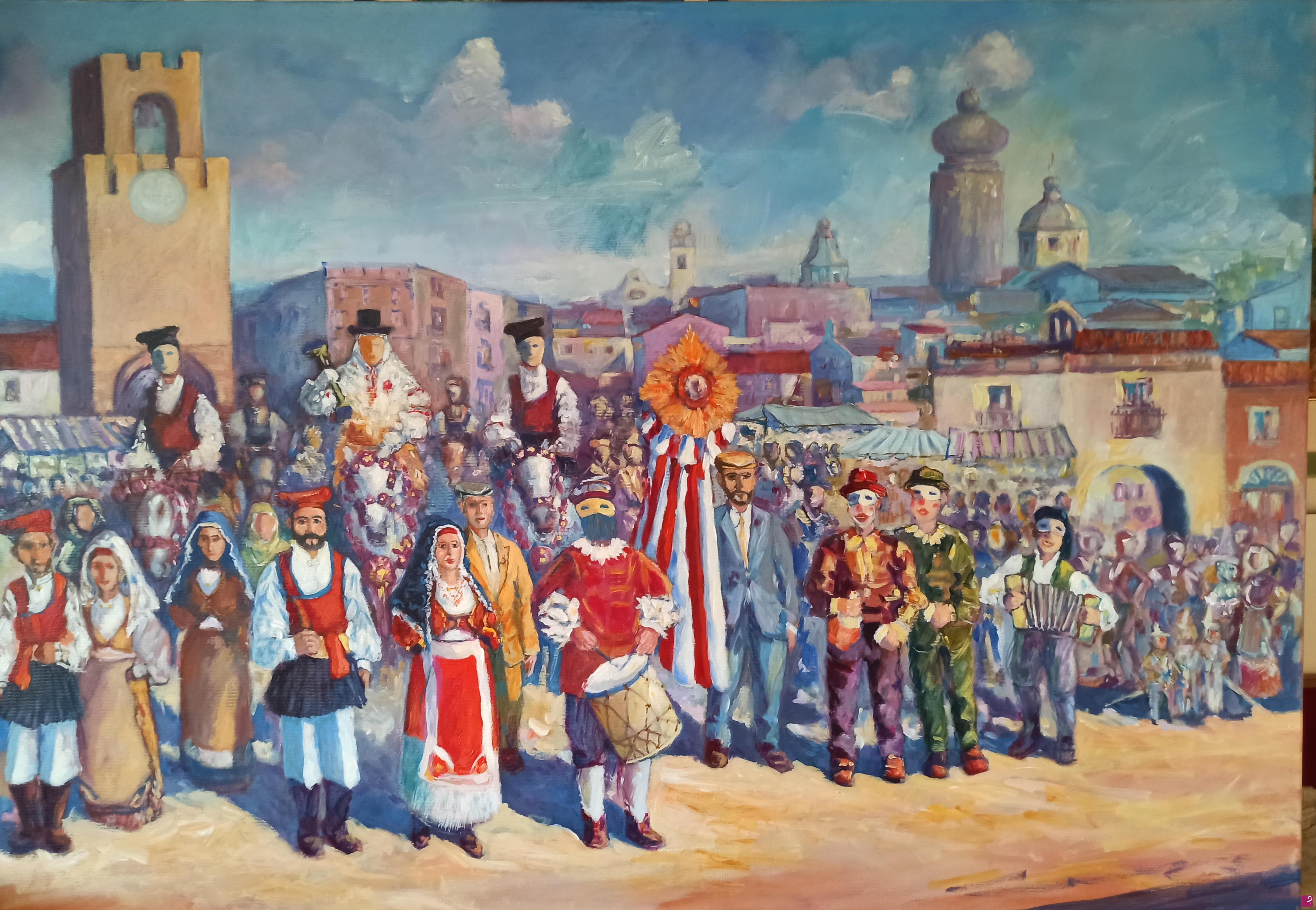 quadri in vendita online - Sartiglia antiga