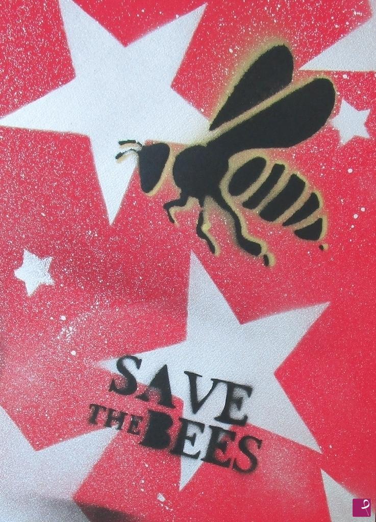 quadri in vendita online - Save the Bees serie