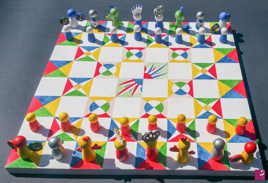 quadri in vendita online - Scacchiera stile siciliano