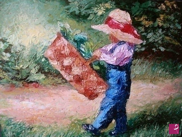 quadri in vendita online - Scampagnata