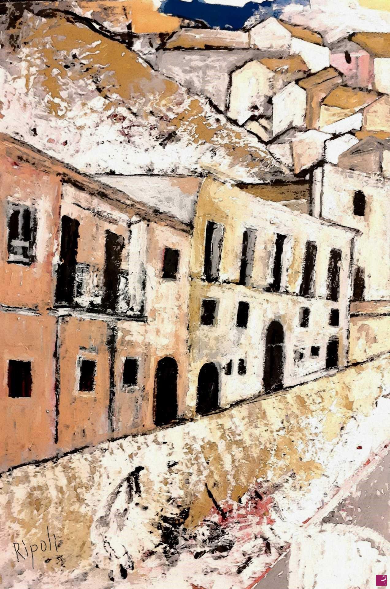 quadri in vendita online - SCIGLIANO diano INNEVATO 1