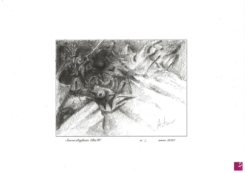 quadri in vendita online - Scorci d'infinito B&W 2021 - n.1