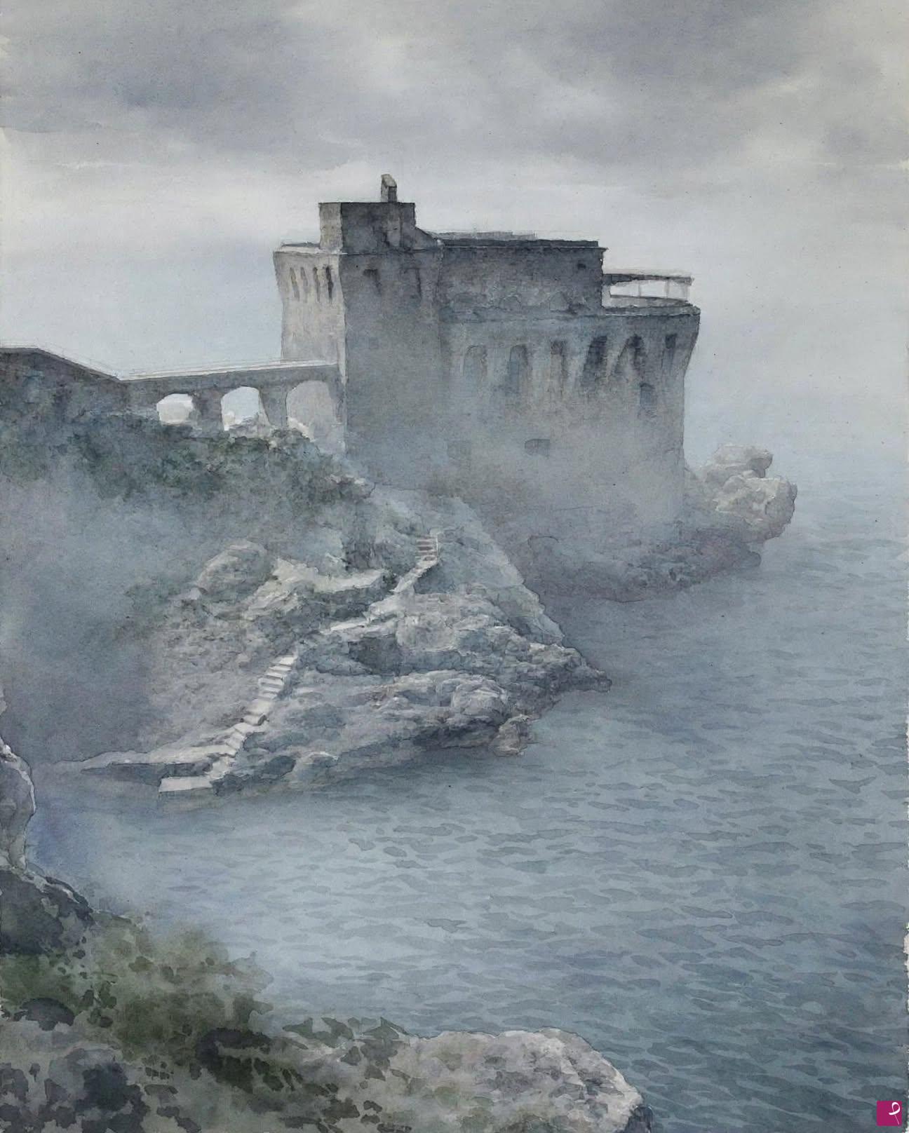 quadri in vendita online - scorcio costiera amalfitana