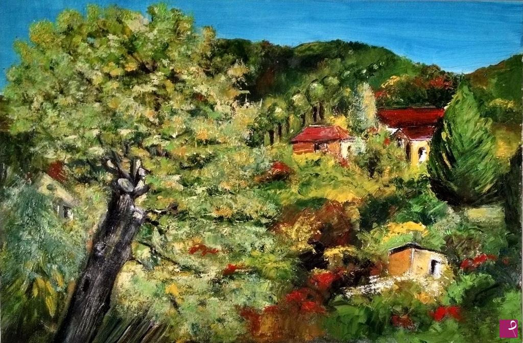 quadri in vendita online - Scorcio d'Aspromonte