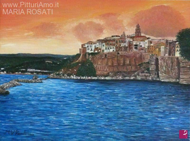 quadri in vendita online - Scorcio di Vieste