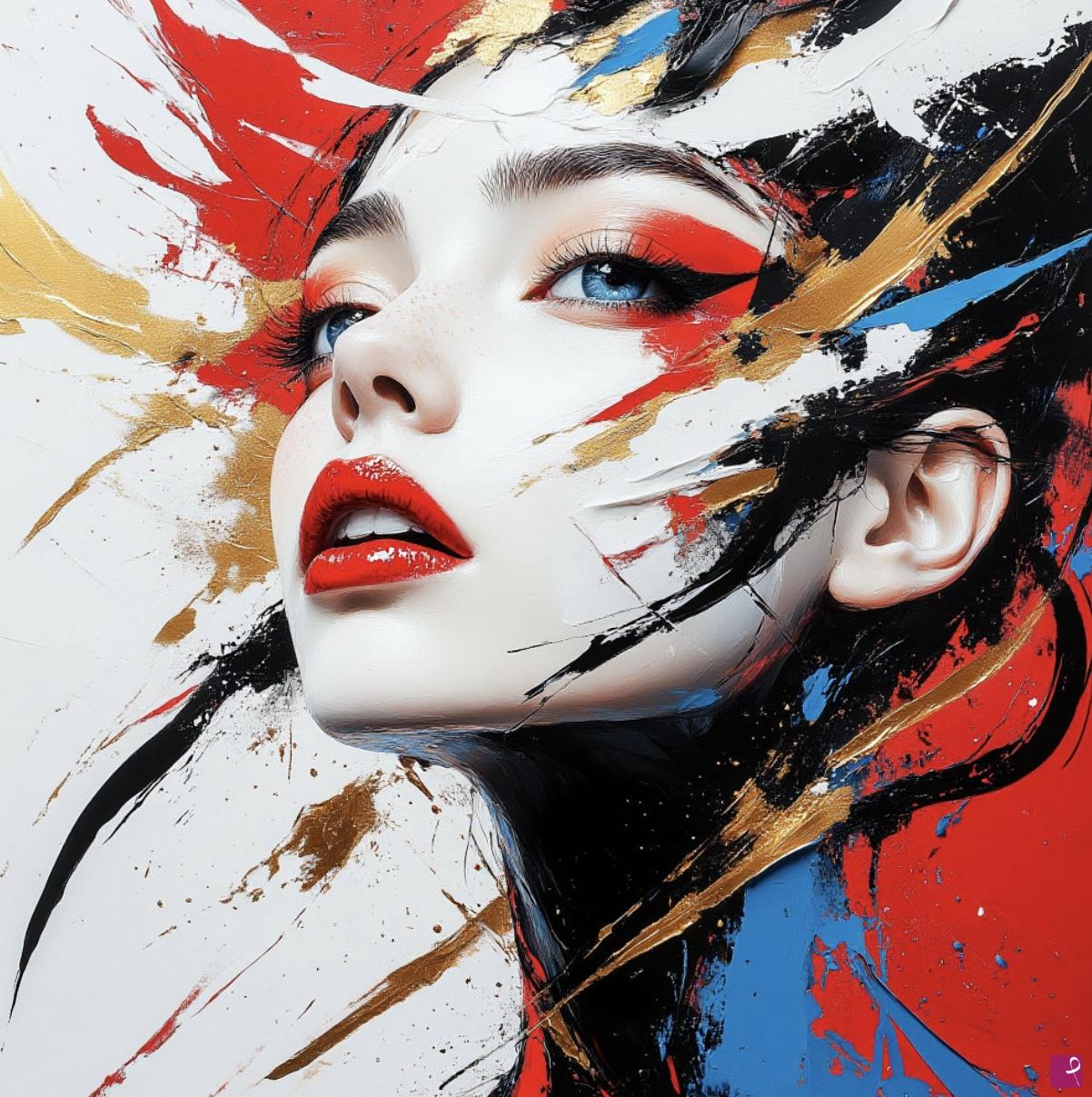quadri in vendita online - She portrait