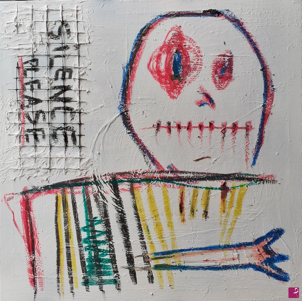 quadri in vendita online - Silence please