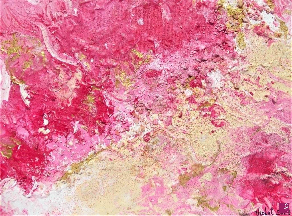 quadri in vendita online - SINFONIA ROSA