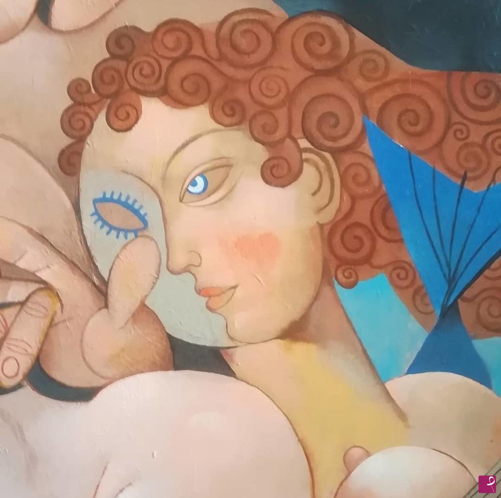 quadri in vendita online - SIRENA (PARTICOLARE)