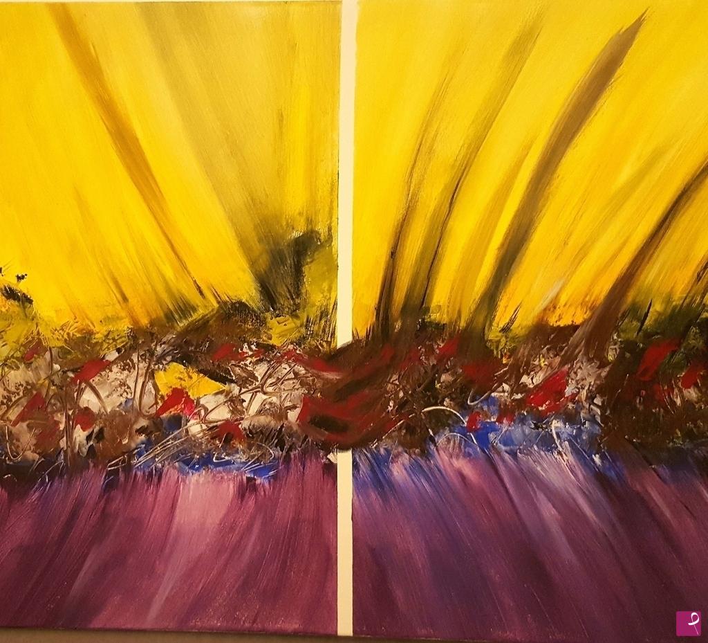 quadri in vendita online - Six color