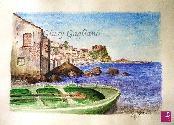 quadri in vendita online - "Skyllaion" (Scilla)