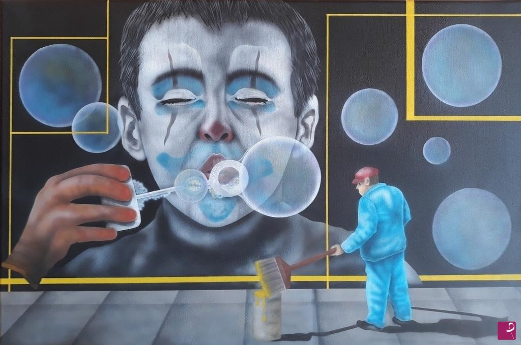 quadri in vendita online - Soap Bubbles