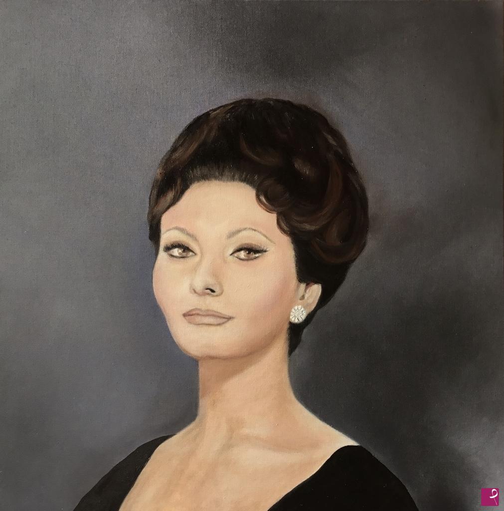 quadri in vendita online - Sofia Loren