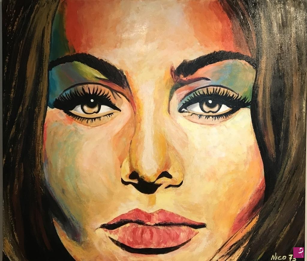quadri in vendita online - Sofia Loren