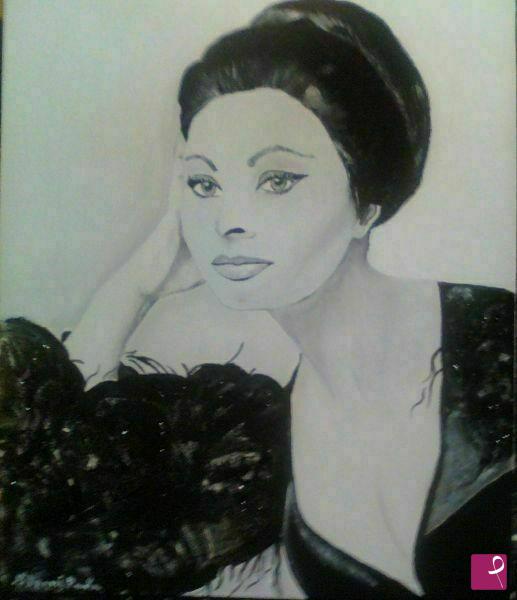 quadri in vendita online - SOFIA LOREN
