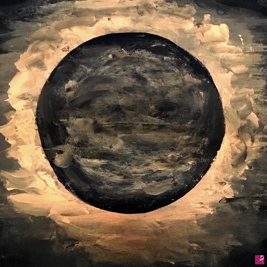quadri in vendita online - Solar eclipse