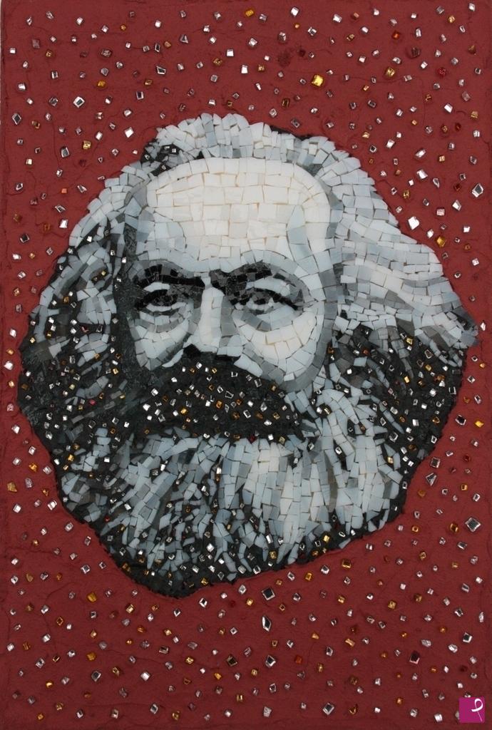quadri in vendita online - SOLD "Karl Marx"