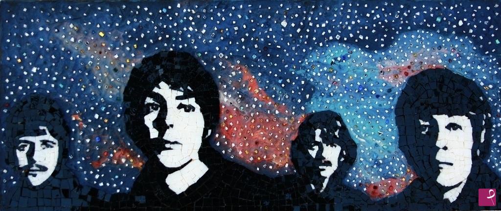 quadri in vendita online - SOLD "The Beatles"