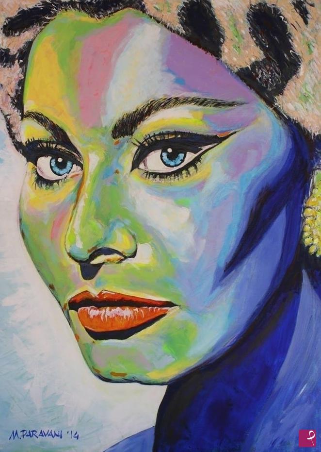 quadri in vendita online - Sophia Loren