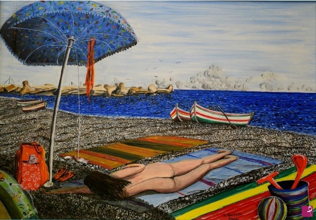 quadri in vendita online - SPIAGGIA DI CATANZARO LIDO